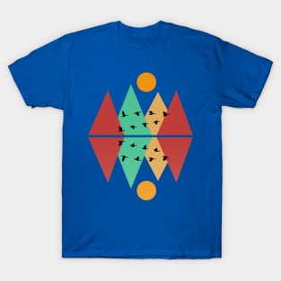 Moon Over Four Peaks #3 T-Shirt